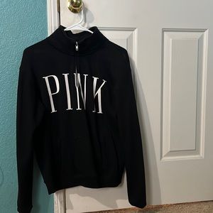 Pink half zip up.